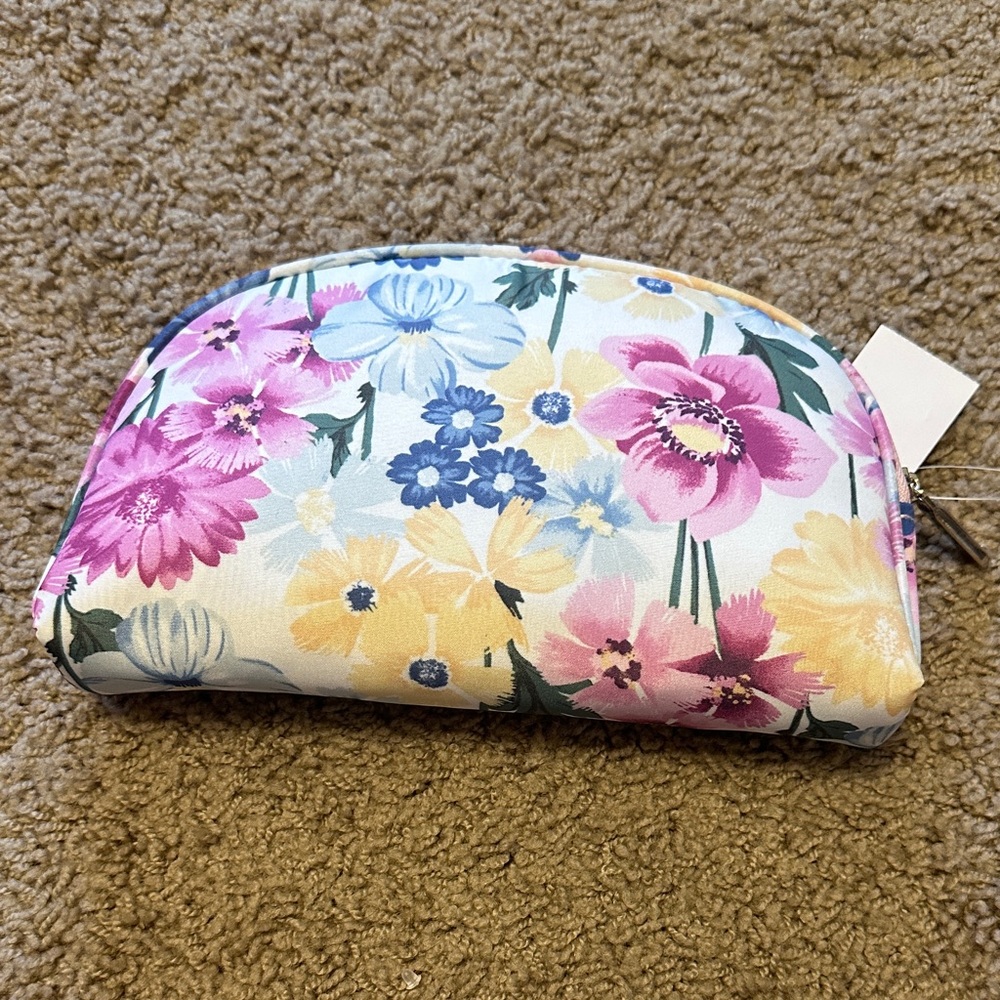 Ann Taylor Floral Cosmetic Bag - Picture 3 of 4